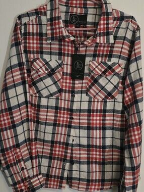D2 Sports men's long-sleeve flannel shirt